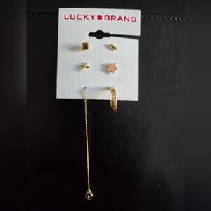 Lucky Brand Gold Earring Collection